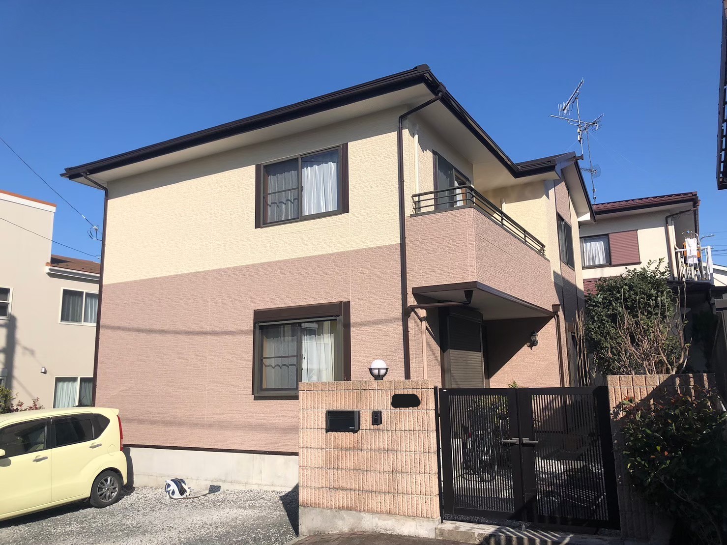 深谷市上野台で行った、外壁塗装工事ビフォーアフターのご紹介♪