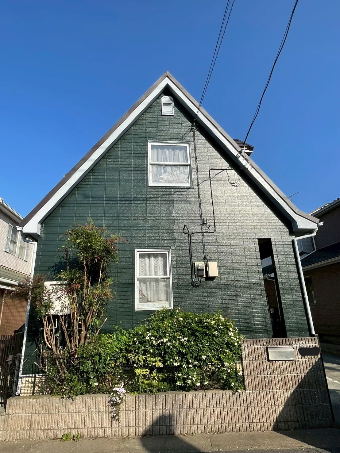 深谷市上柴町東で行った、外壁塗装工事のビフォーアフターをご紹介させていただきます☆☆